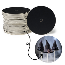 Load image into Gallery viewer, Cake Pop Boards, Straight Edge (50pcs, Black, Large) (BUY IN GROUPS OF 2)