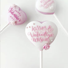 Load image into Gallery viewer, CAKE POP MOLD, HEART (buy in groups of 6)