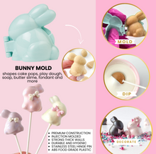 Load image into Gallery viewer, CAKE POP MOLD, BUNNY (buy in groups of 6)