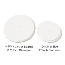 Load image into Gallery viewer, Cake Pop Boards, Straight Edge (50pcs, White, Large) (BUY IN GROUPS OF 2)