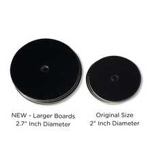 Load image into Gallery viewer, Cake Pop Boards, Straight Edge (50pcs, Black, Large) (BUY IN GROUPS OF 2)