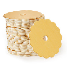 Load image into Gallery viewer, SCALLOPED EDGE CAKE POP BOARDS, CHAMPAGNE (50)  (buy in groups of 2)