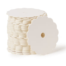 Load image into Gallery viewer, SCALLOPED EDGE CAKE POP BOARDS, WHITE (50pcs) (buy in groups of 2)