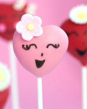 Load image into Gallery viewer, CAKE POP MOLD, HEART (buy in groups of 6)