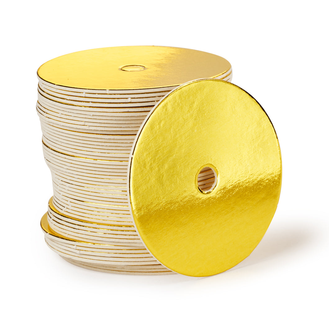 CAKE POP BOARDS, GOLD (50pcs)
