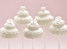 Load image into Gallery viewer, CAKE POP MOLD, WEDDING CAKE
